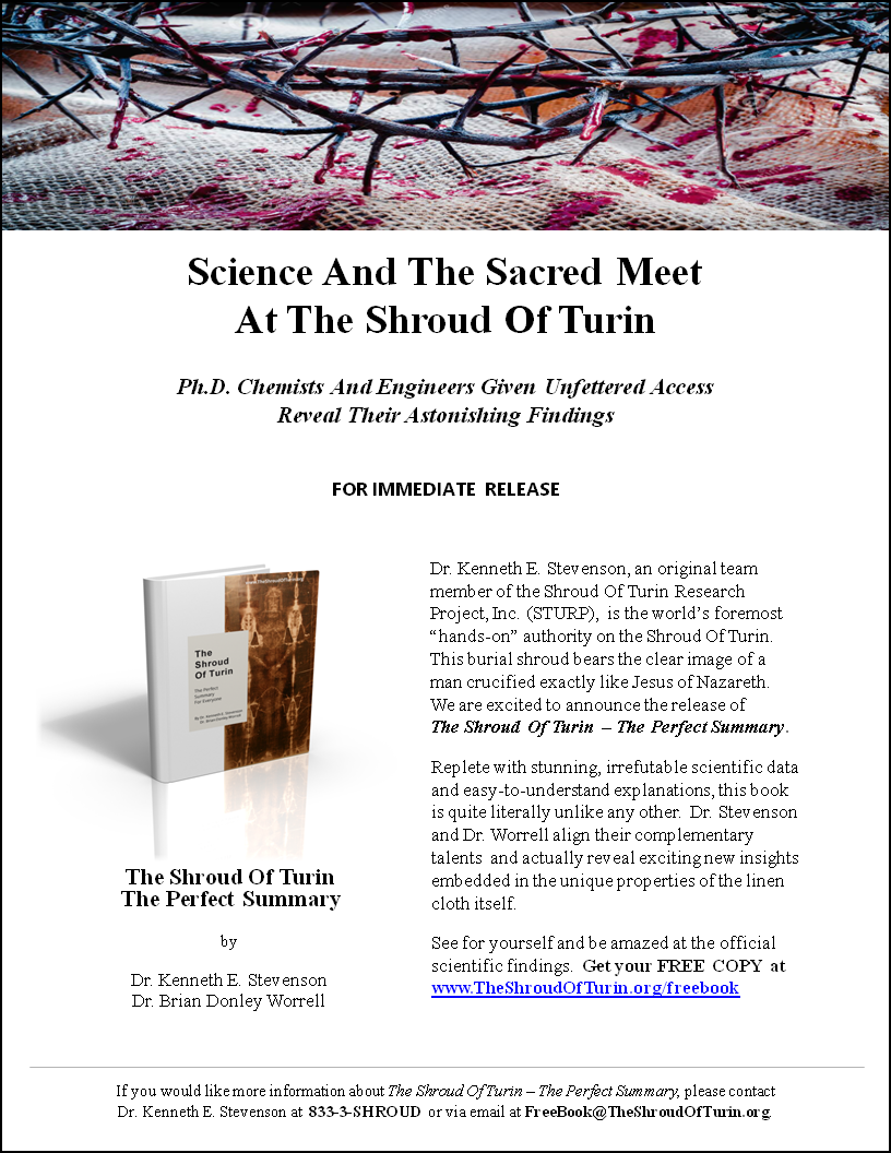 The Shroud Of Turin - The Perfect Summary - Press Release